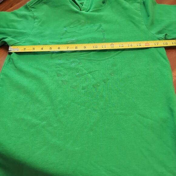 Oregon Ducks NCAA Green Nike Hooded Short Sleeve Shirt Size Small - Picture 7 of 7